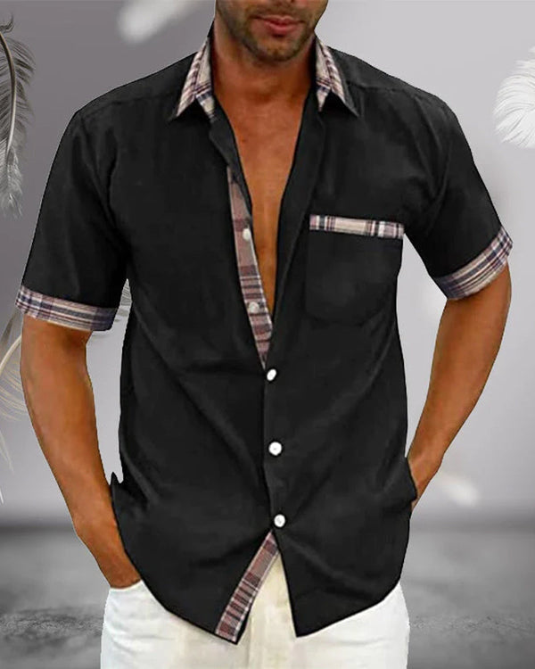 Herren Kurzarmhemd