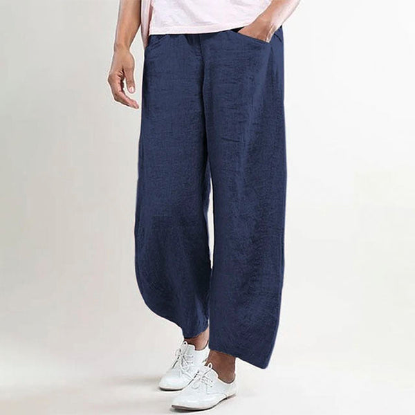Benita – Bequeme Sommer-Leinenhose für Damen