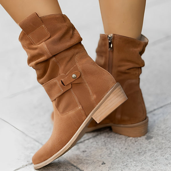 Belia - Elegante Damenstiefel Mit Weichem Futter