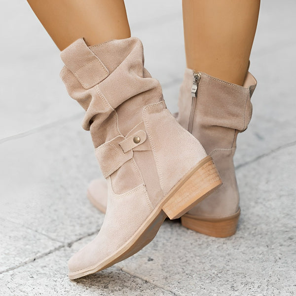 Belia - Elegante Damenstiefel Mit Weichem Futter