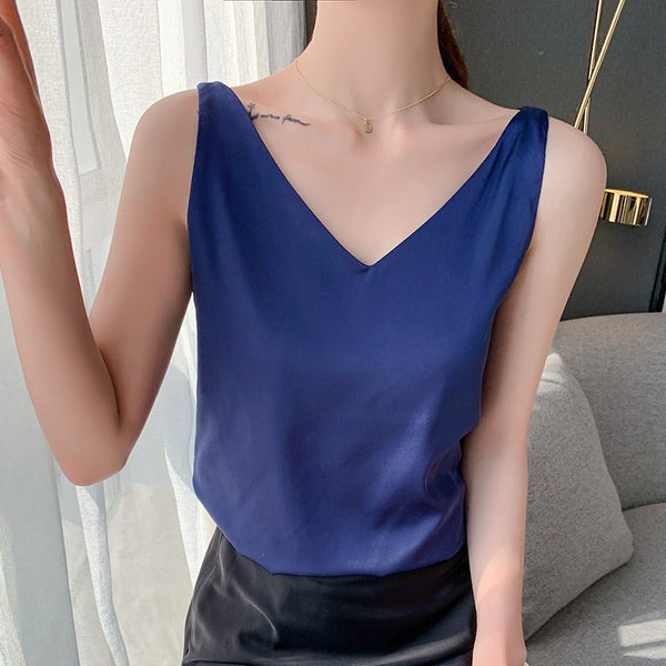 Nea - Damen-Tanktop Mit Seidiger Weichheit