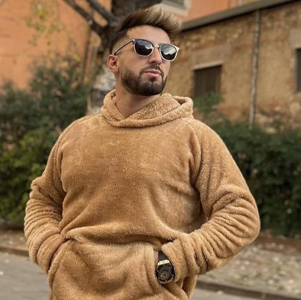 Ultraweicher Teddy-Hoodie