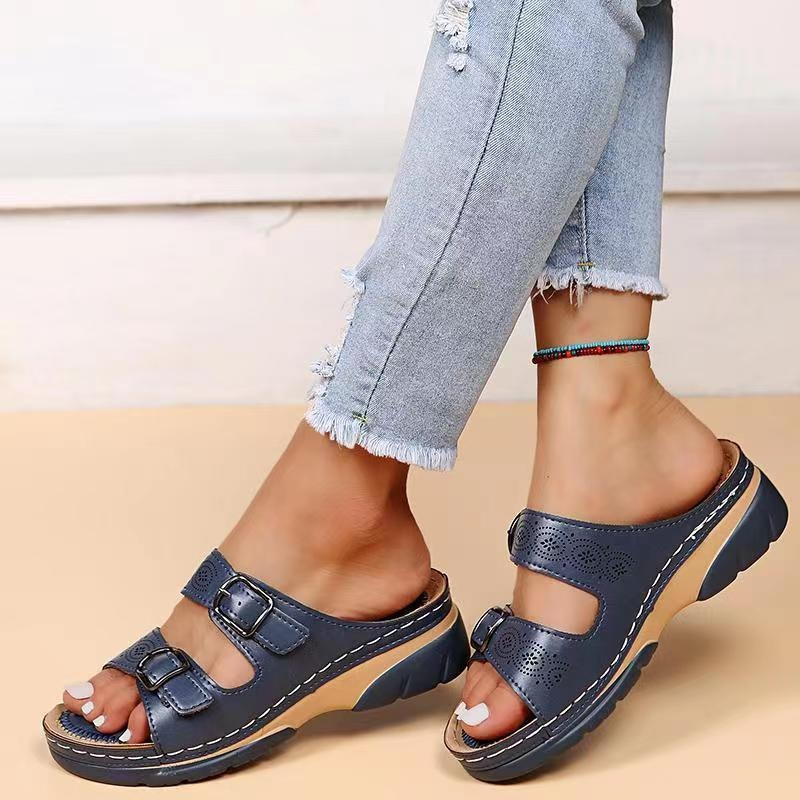 Alva - Extra Bequeme Orthopädische Damensandalen