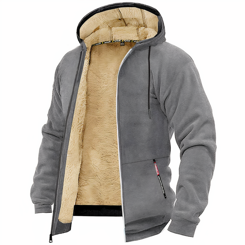 Herren Fleecegefütterte Jacke
