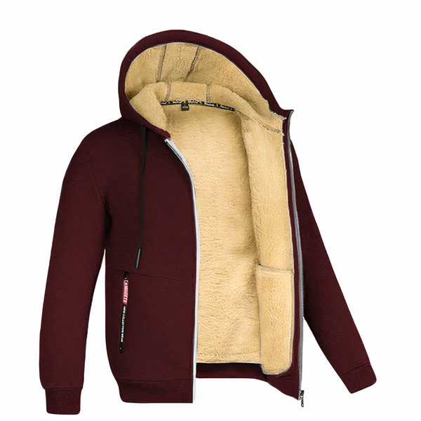 Herren Fleecegefütterte Jacke