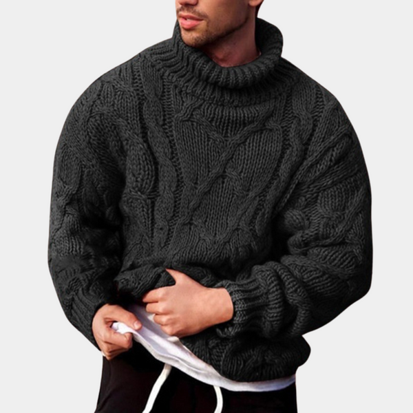 Gestrickter Herrenpullover