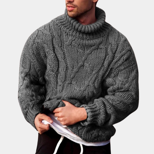 Gestrickter Herrenpullover