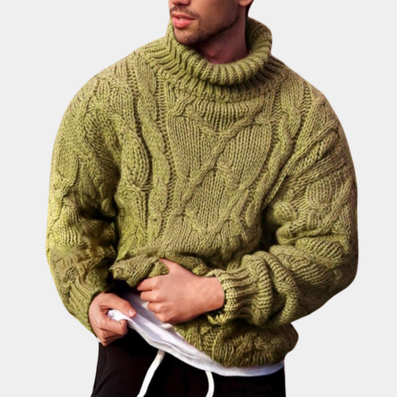 Gestrickter Herrenpullover