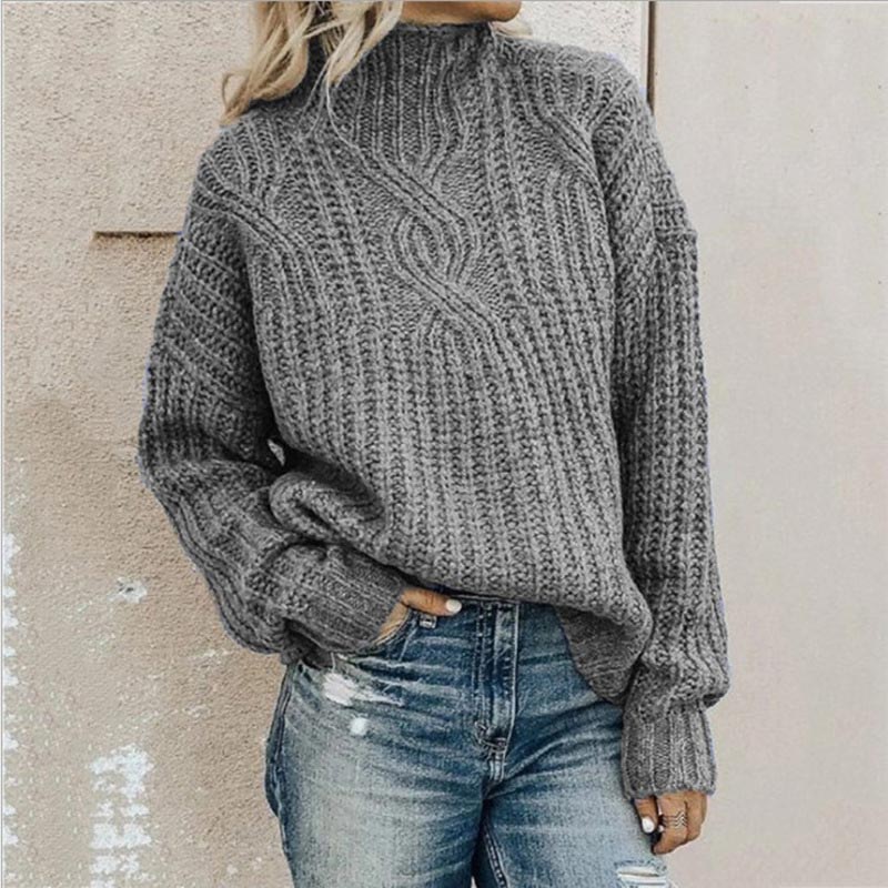 Milicent - Pullover mit bequemem Rollkragen