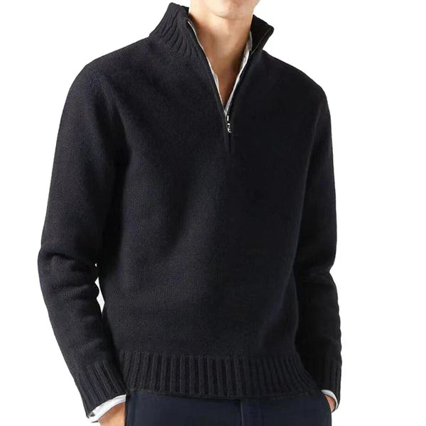 Pulloverpullover mit Viertelreißverschluss