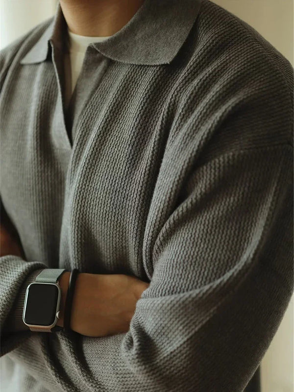 Pulloverpullover mit Viertelreißverschluss