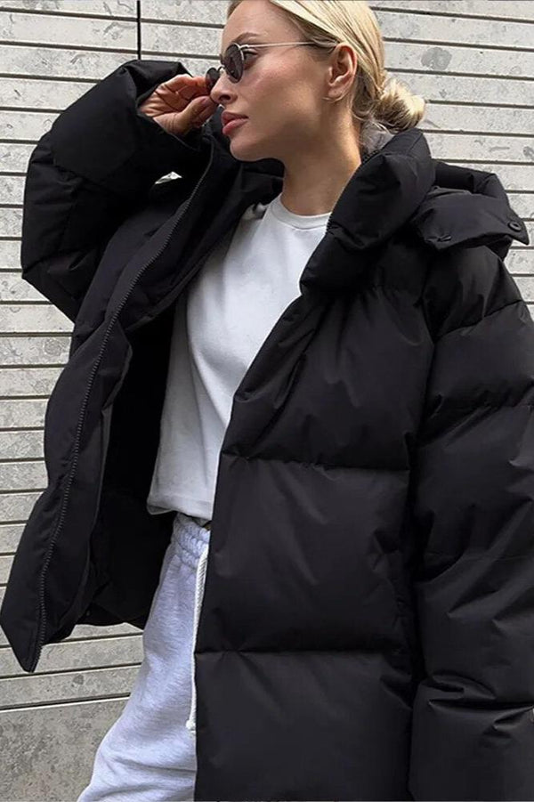 Übergroßer Kuscheliger Hoodie