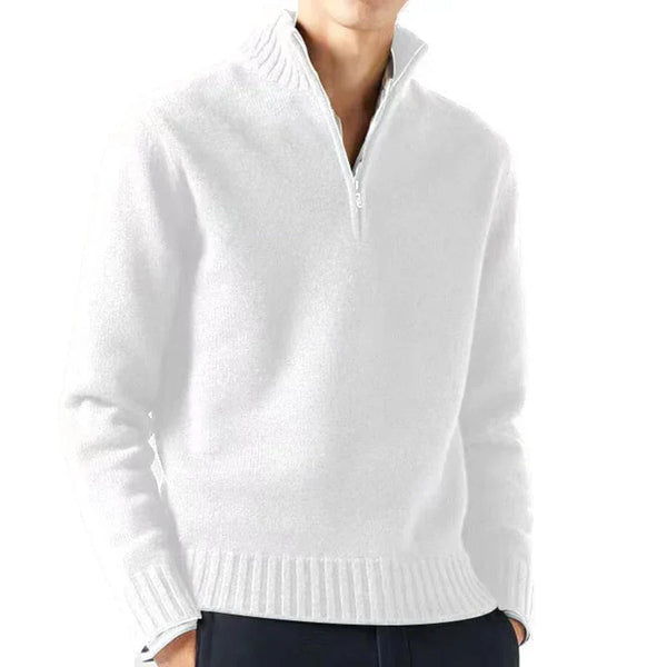 Pulloverpullover mit Viertelreißverschluss