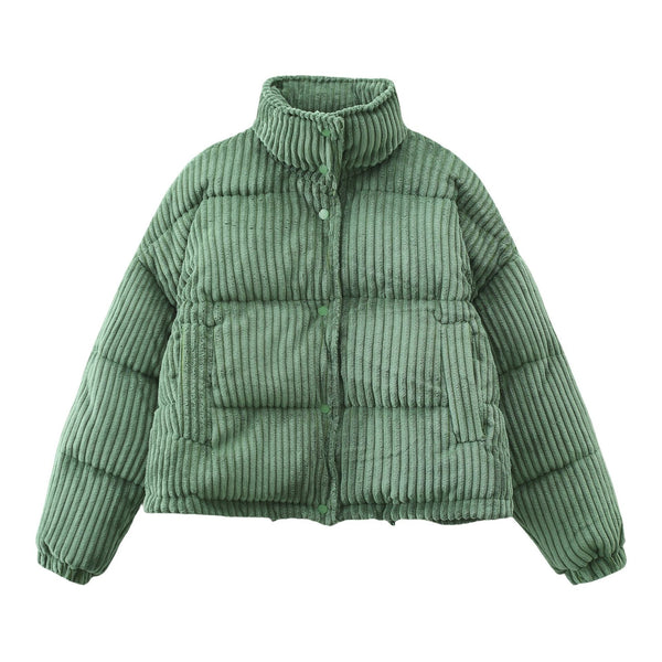 Kurze Cordjacke
