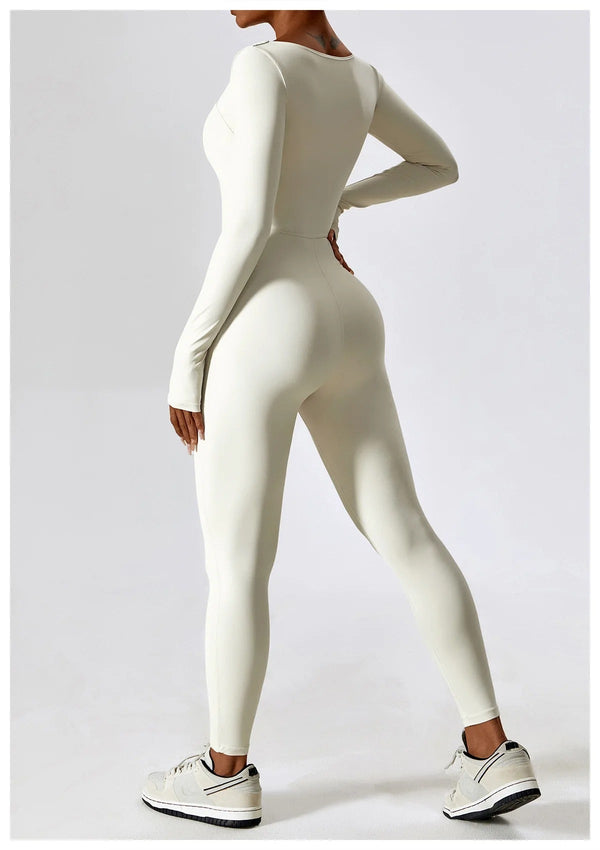 Anika - Langärmeliger Jumpsuit